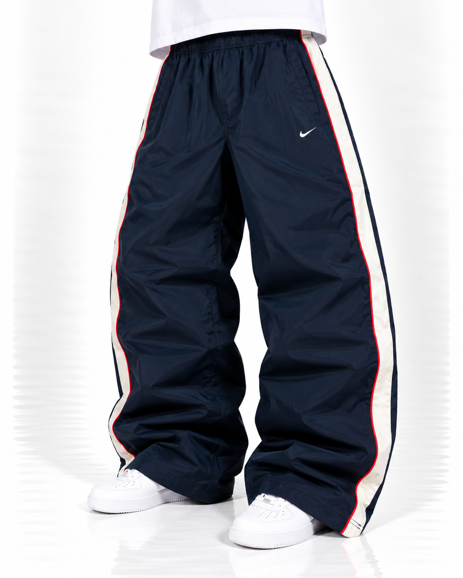 Nike Trackpant Vintage Y2K 2000s "Navy/White/Red" (L)
