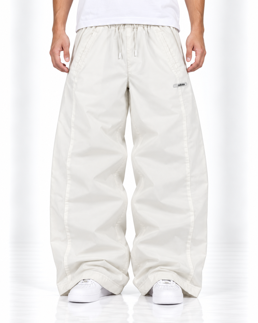 Adidas Trackpant Vintage Y2K 2000S "White" (XS)