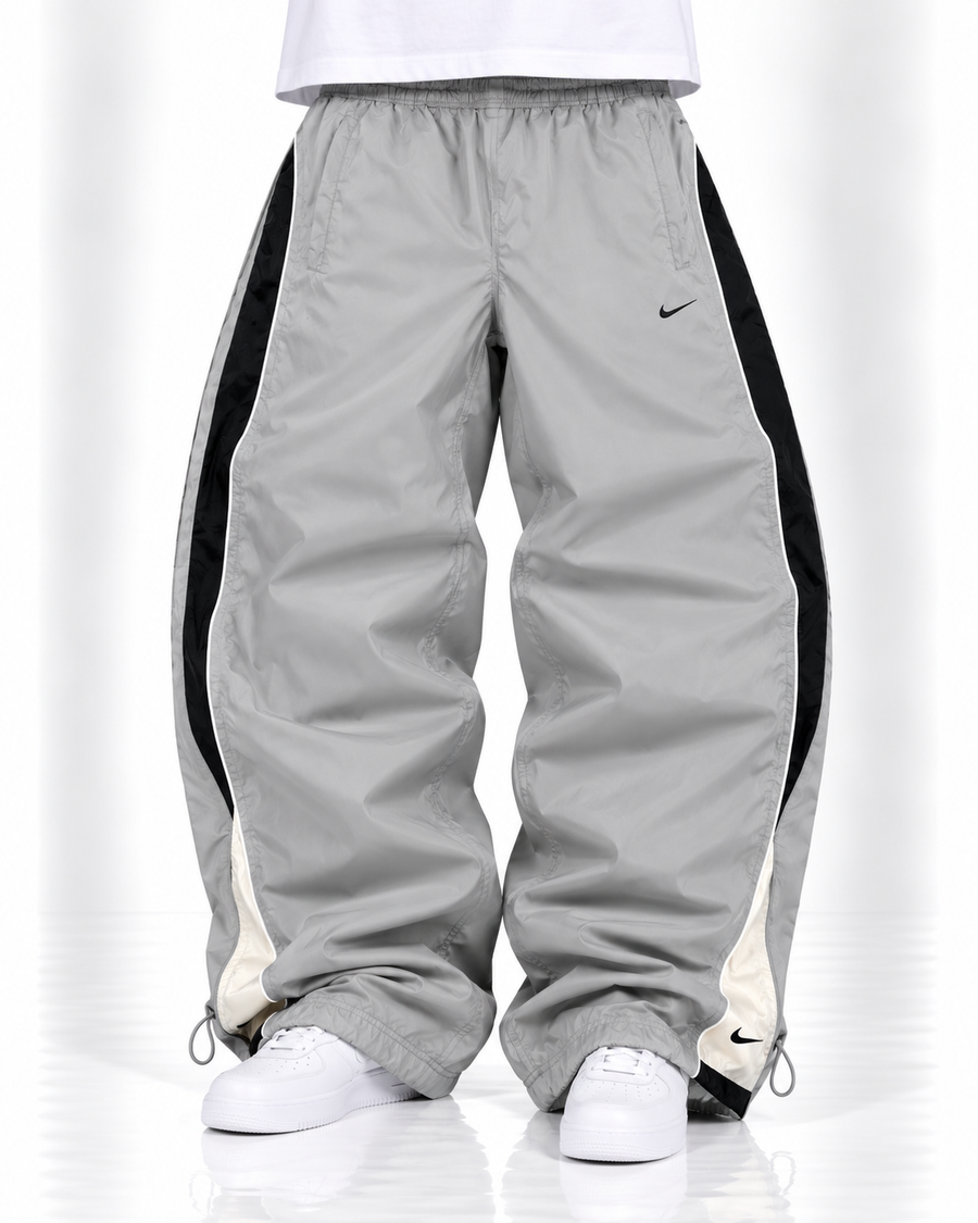 Nike Trackpant Vintage Y2K 2000s "Gray/Black" (XXL)