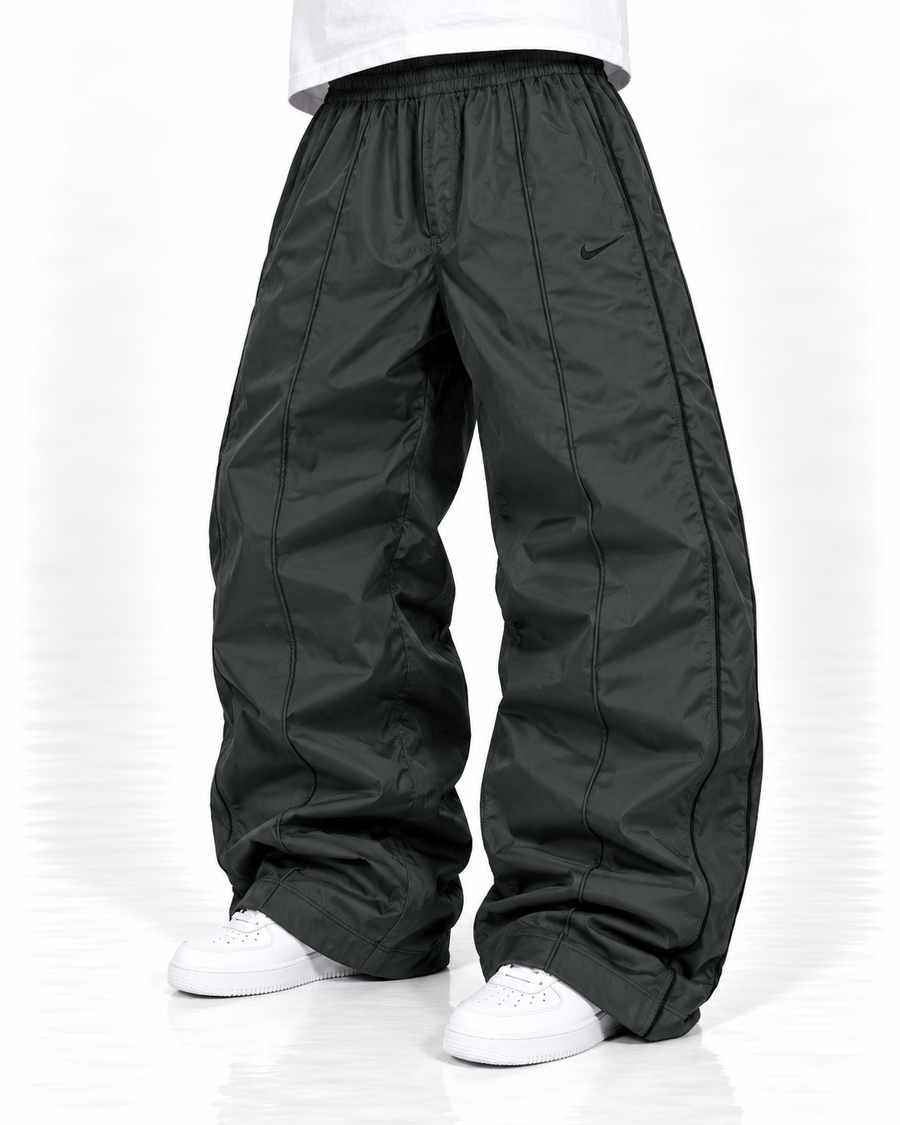 Nike Trackpant Vintage Y2K 2000s "Gray/Black" (L)