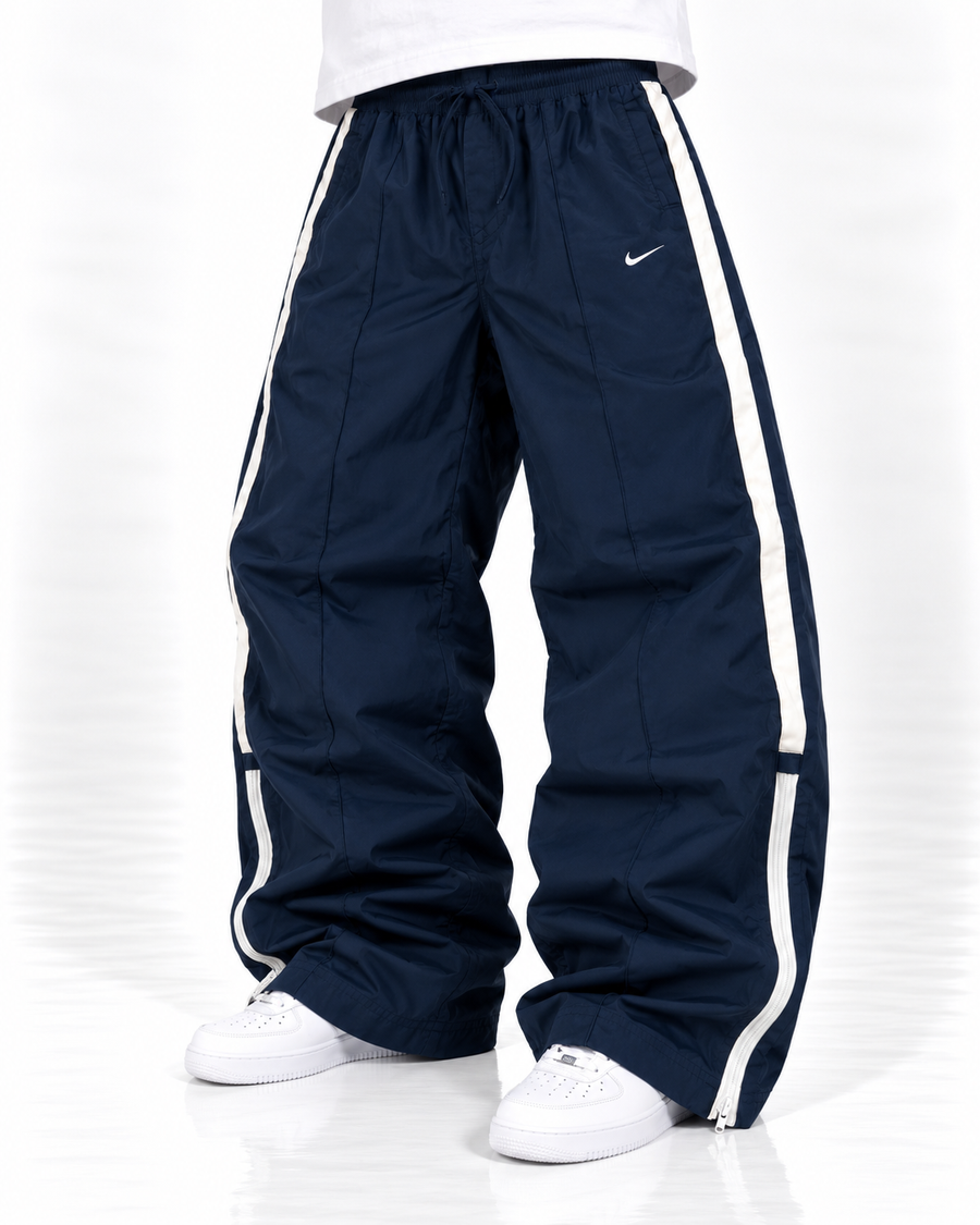 Nike Trackpant Vintage Y2K 2000s "Navy/White" (L)