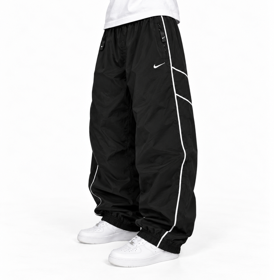 Nike Trackpant Vintage Y2K 2000s Black/White (S)