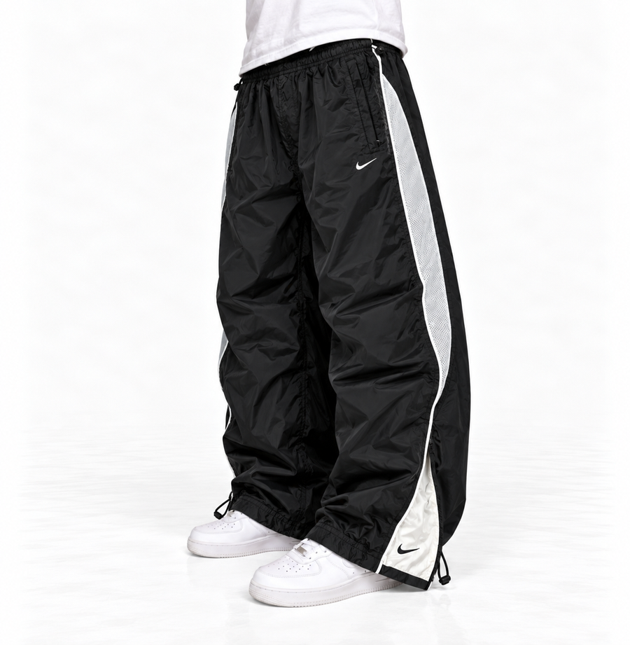 Nike Trackpant Vintage Y2K 2000s "Black/Gray" (L)