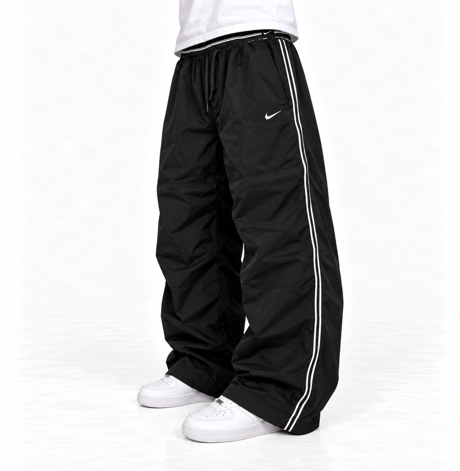 Nike Trackpant Vintage Y2K 2000s "Black/White" (S)