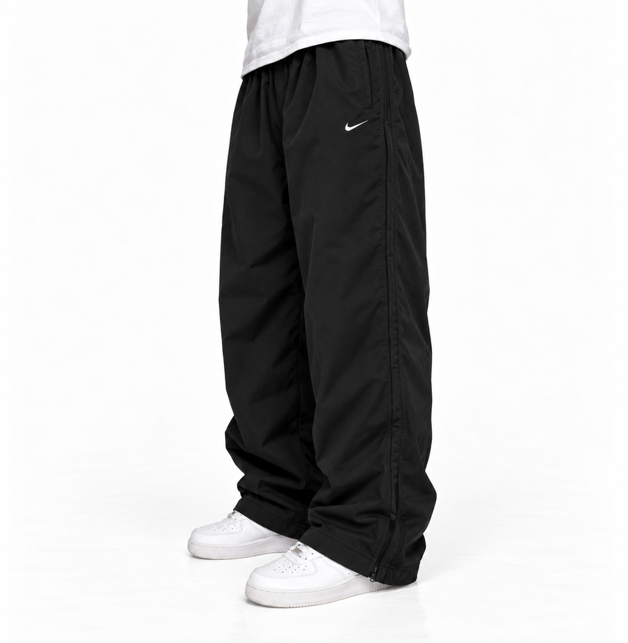 Nike Trackpant Vintage Y2K 2000s "Black/White" (XL)