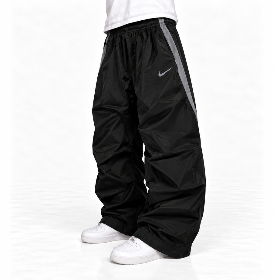 Nike Trackpant Vintage Y2K 2000s "Black/Gray" (XL)