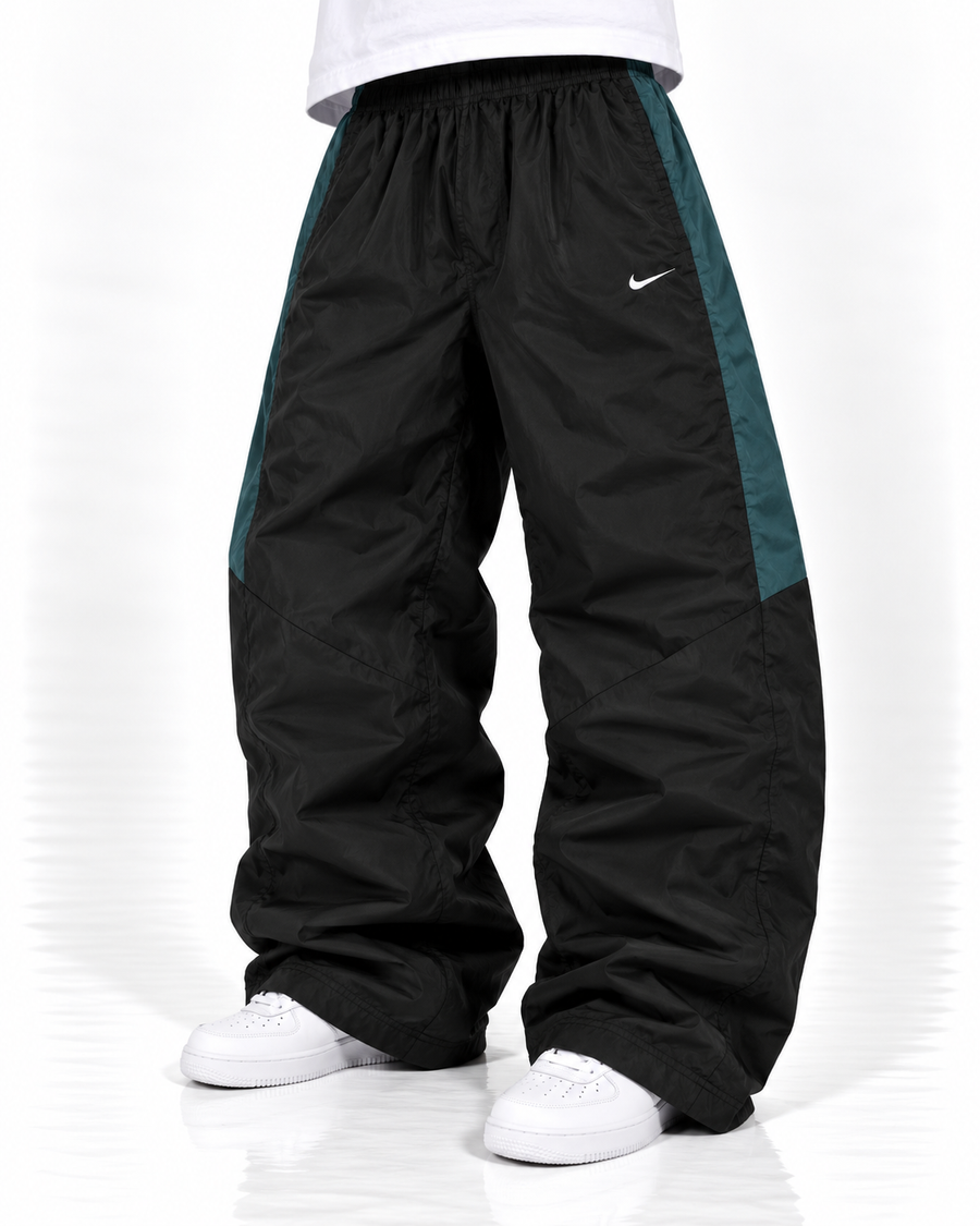 Nike Trackpant Vintage Y2K 2000s "Black/Gray" (XL)