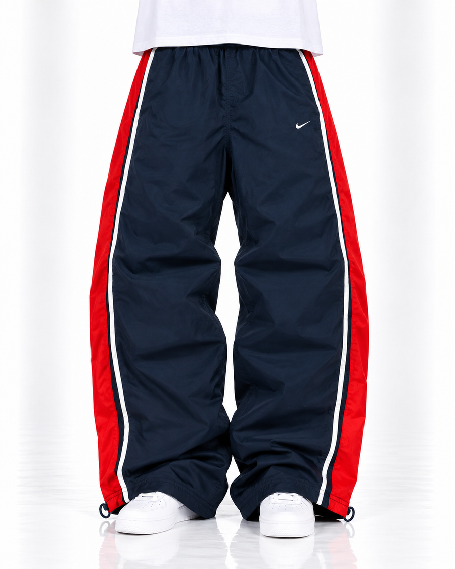 Nike Trackpant Vintage Y2K 2000s "Navy/White/Red" (L)