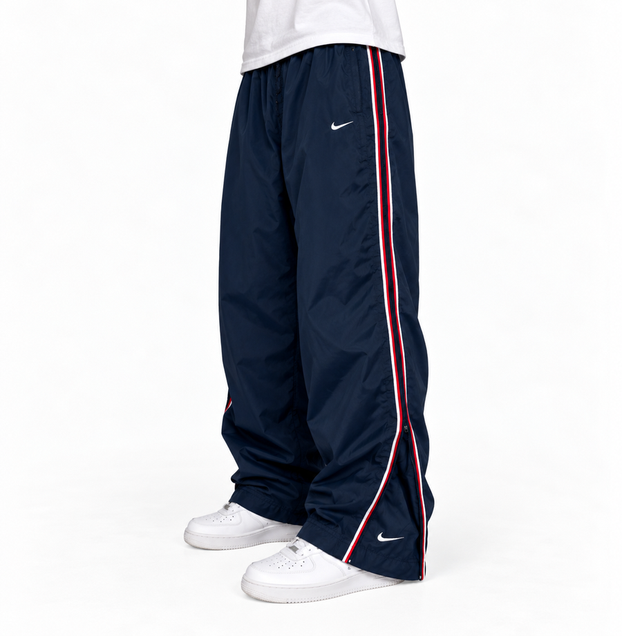 Nike Trackpant Vintage Y2K 2000s "Navy/White/Red" (L)
