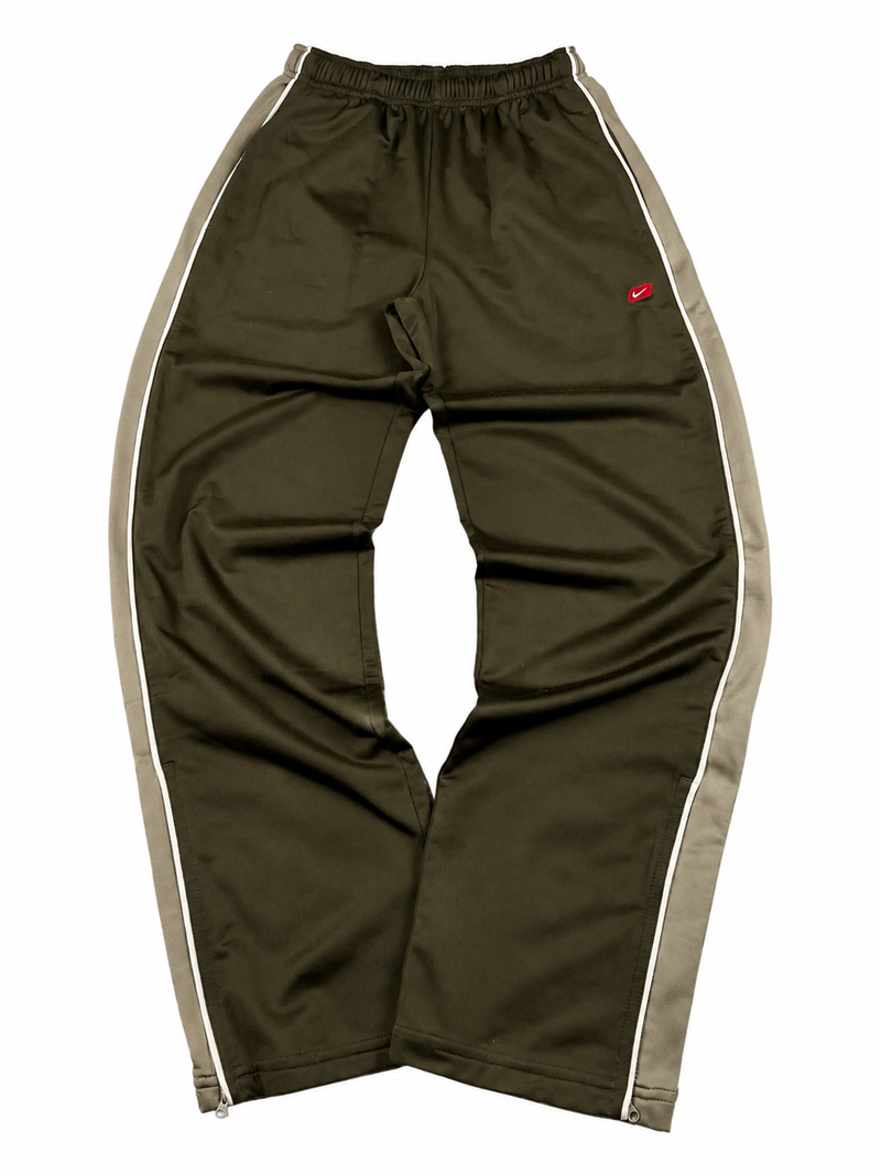 Pantalón deportivo Nike vintage Y2K años 2000 «Verde oliva/Verde» (S)