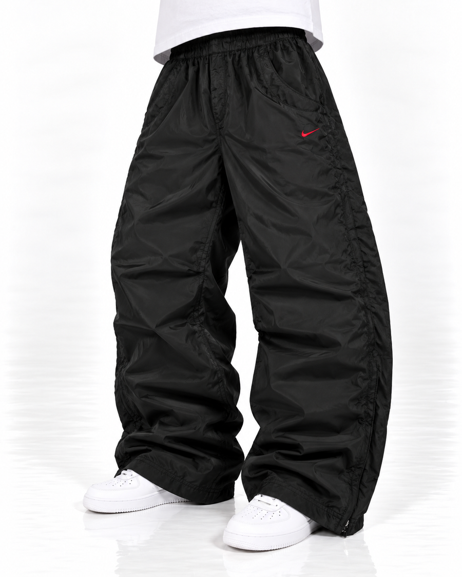 Nike Trackpant Vintage Y2K 2000s "Black/Red" (S)