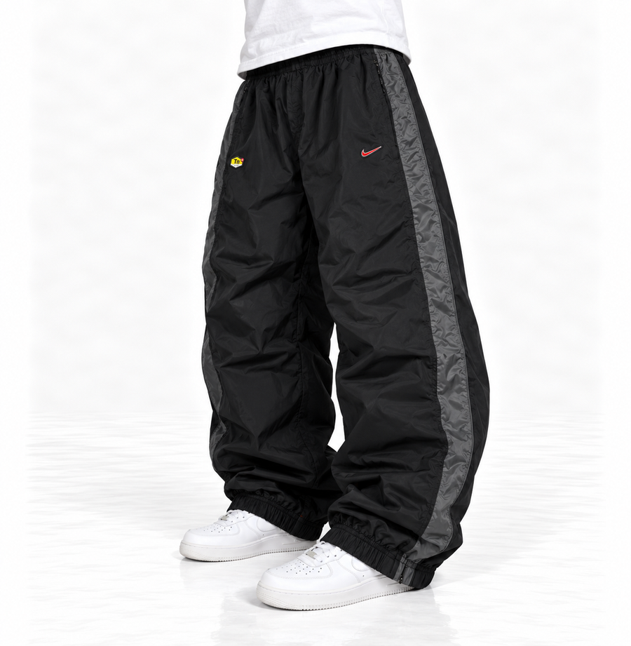 Nike TN Trackpant Vintage Y2K 2000s "Black/Red" (XL)