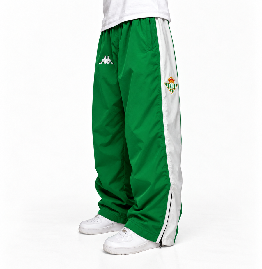 Kappa x Betis Trackpant Vintage 2000s "Green/White" (L)