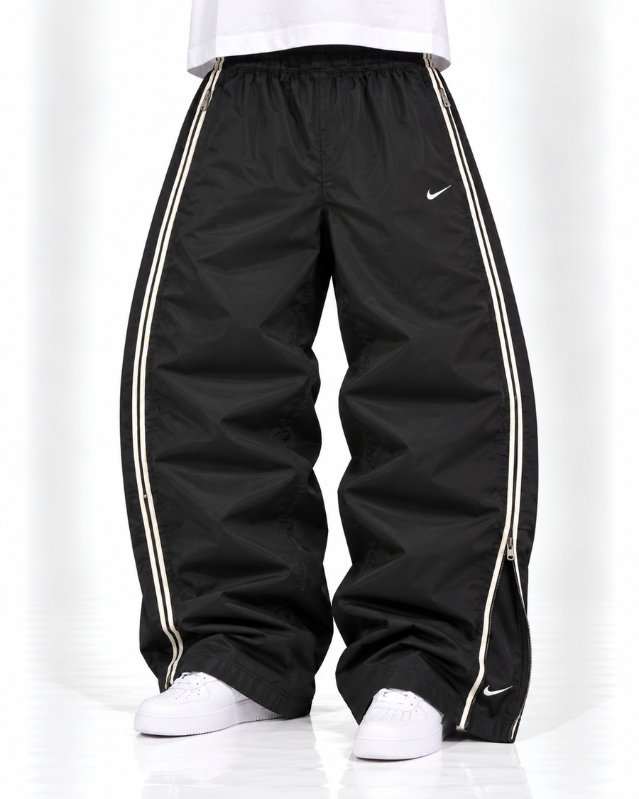 Nike Trackpant Vintage Y2K 2000s "Black/White" (S)