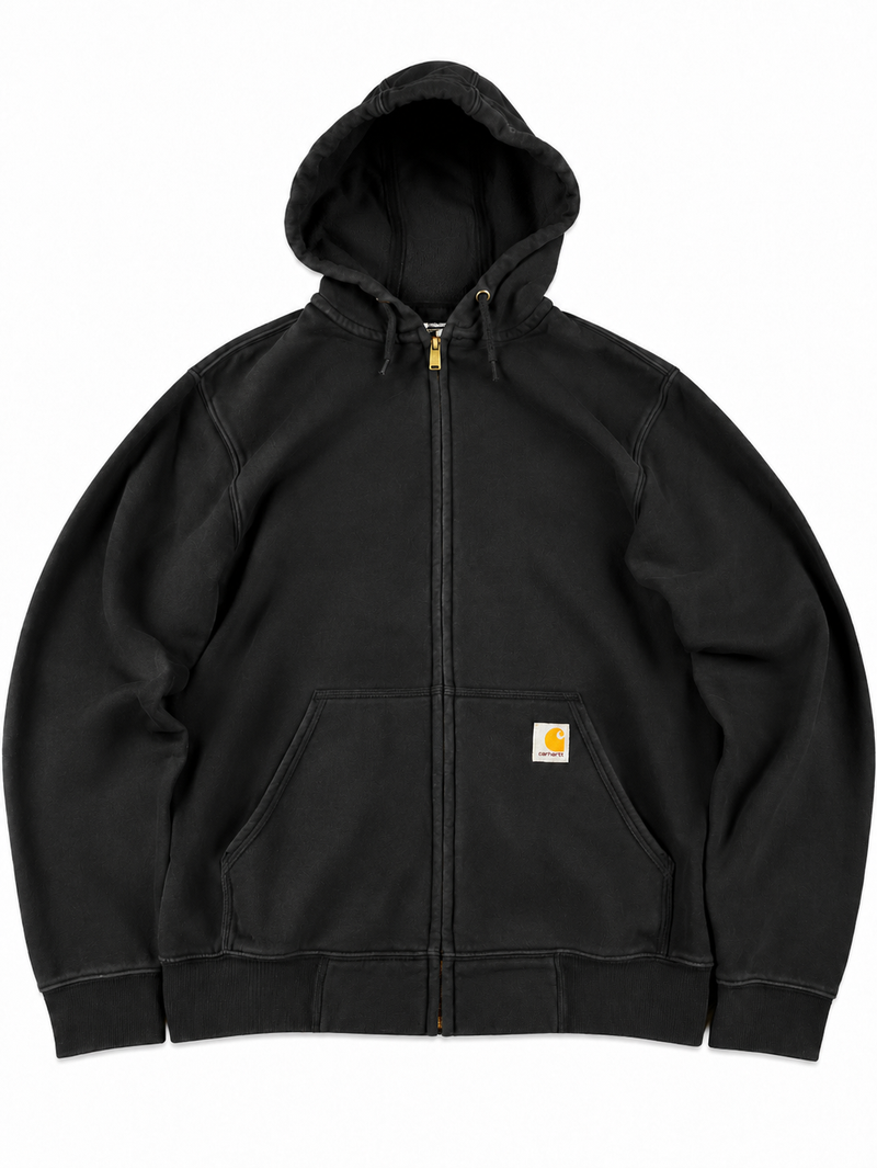 Sweat à capuche Carhartt vintage années 2000 "Noir" (S)