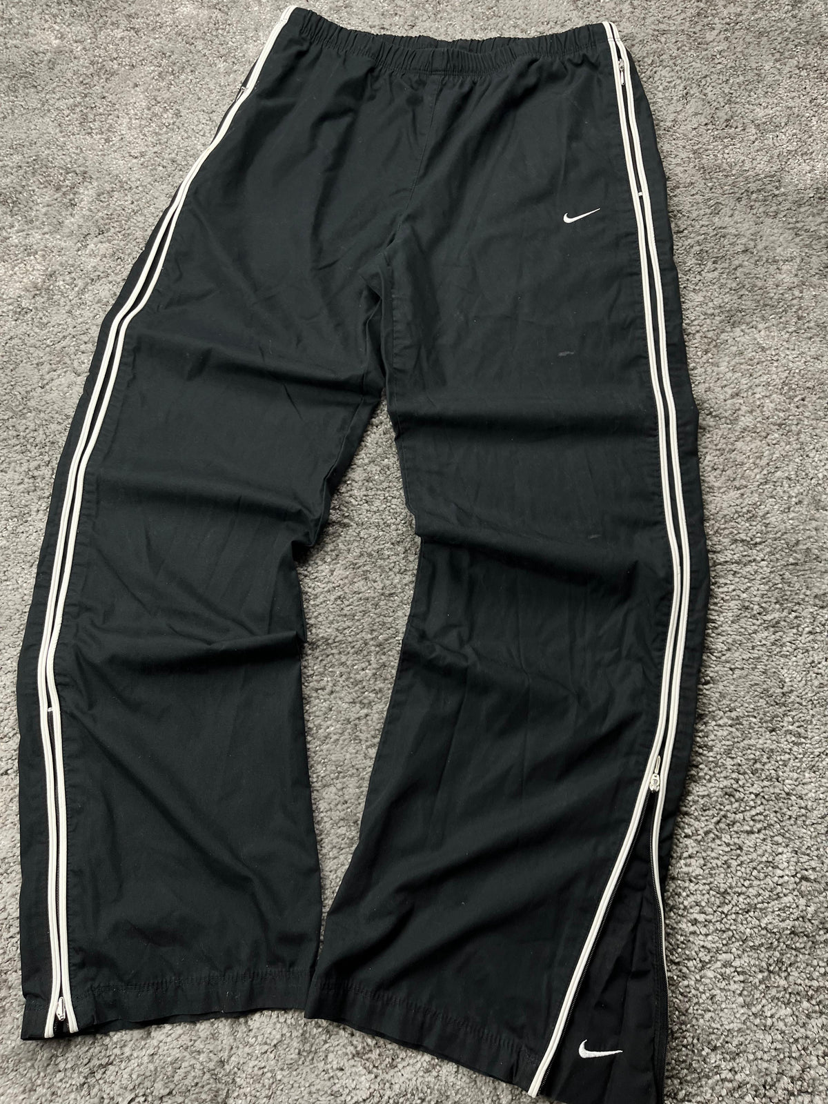 Nike Trackpant Vintage 2000s Black/White S