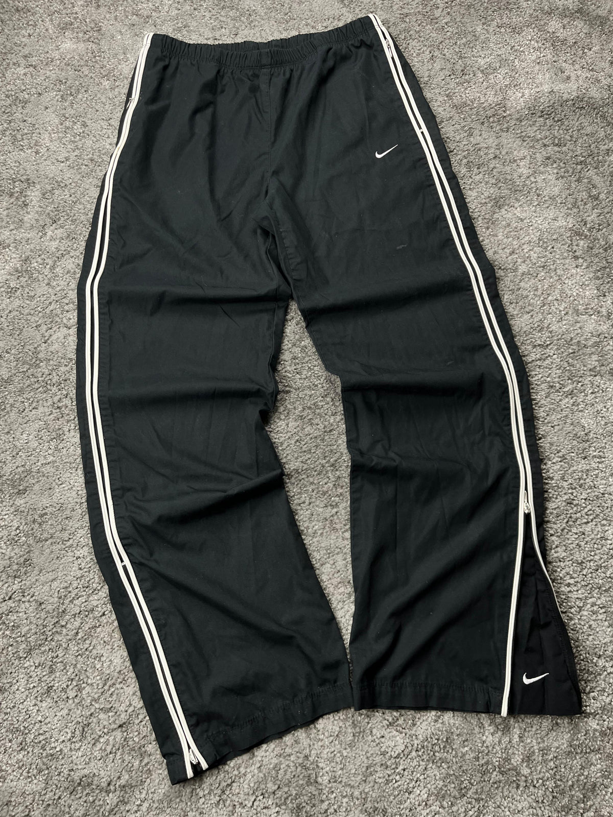 Nike Trackpant Vintage 2000s Black/White S